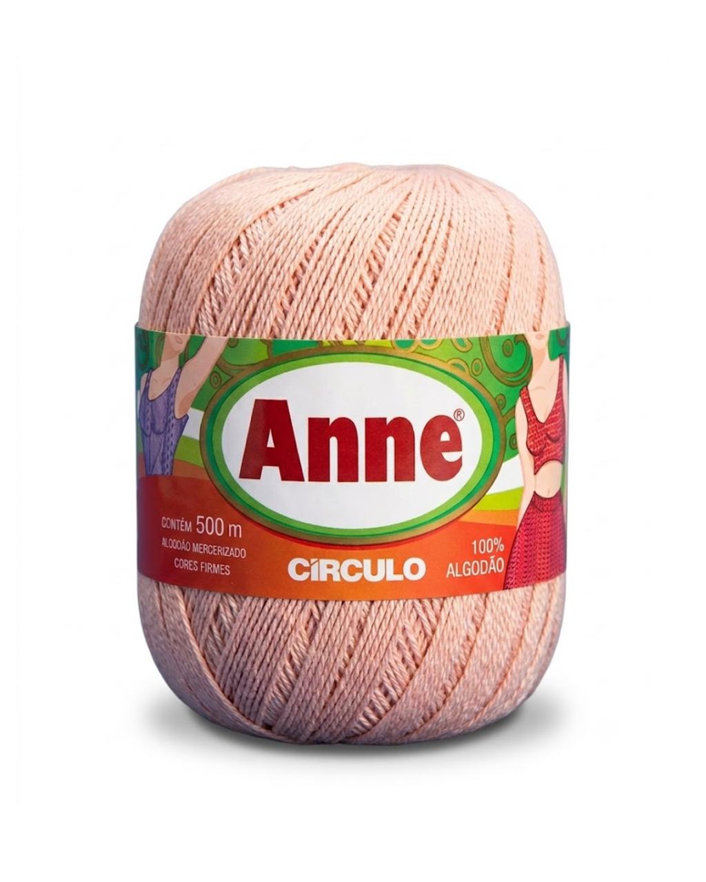 HILO ANNE CIRCULO 3227 ROSA ANTIGO